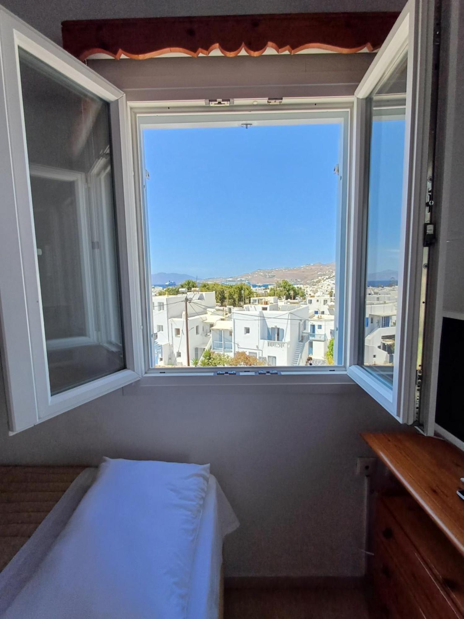 Manos Rooms Mykonos Town Exterior foto